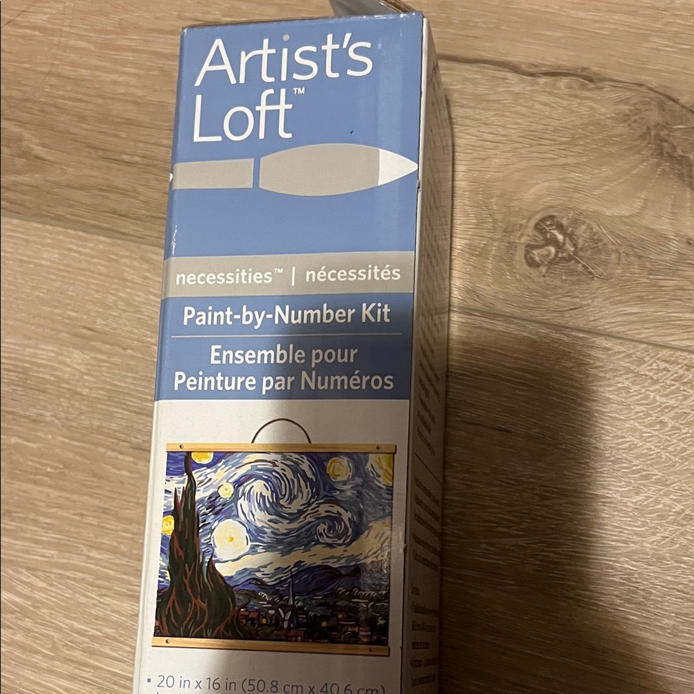 Paint-by-Number Kit - Starry Night